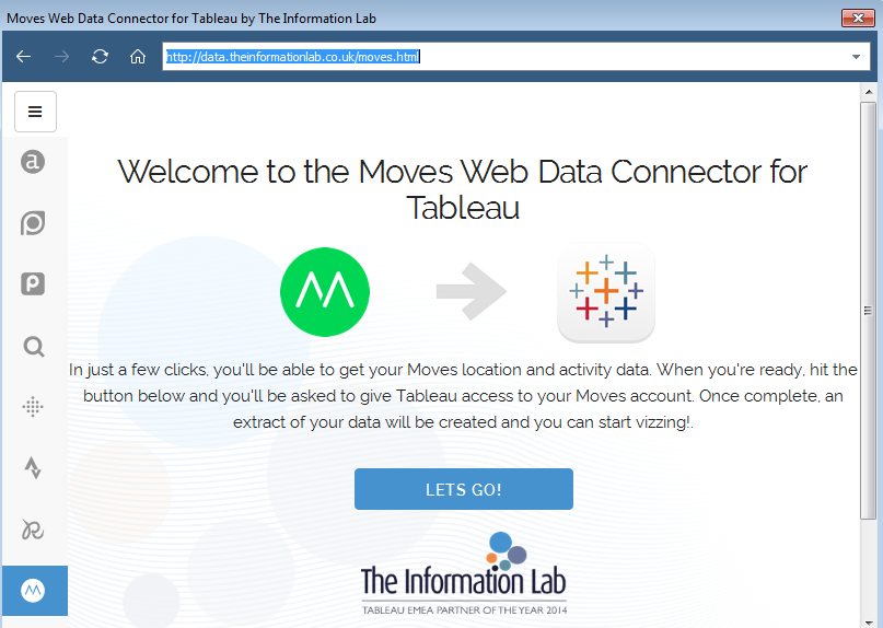 Using a Tableau Web Data Connector to access my Moves app location data ...